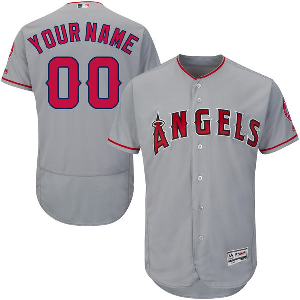 Men's Los Angeles Angels of Anaheim Flex Base Custom Jersey MLBC0045